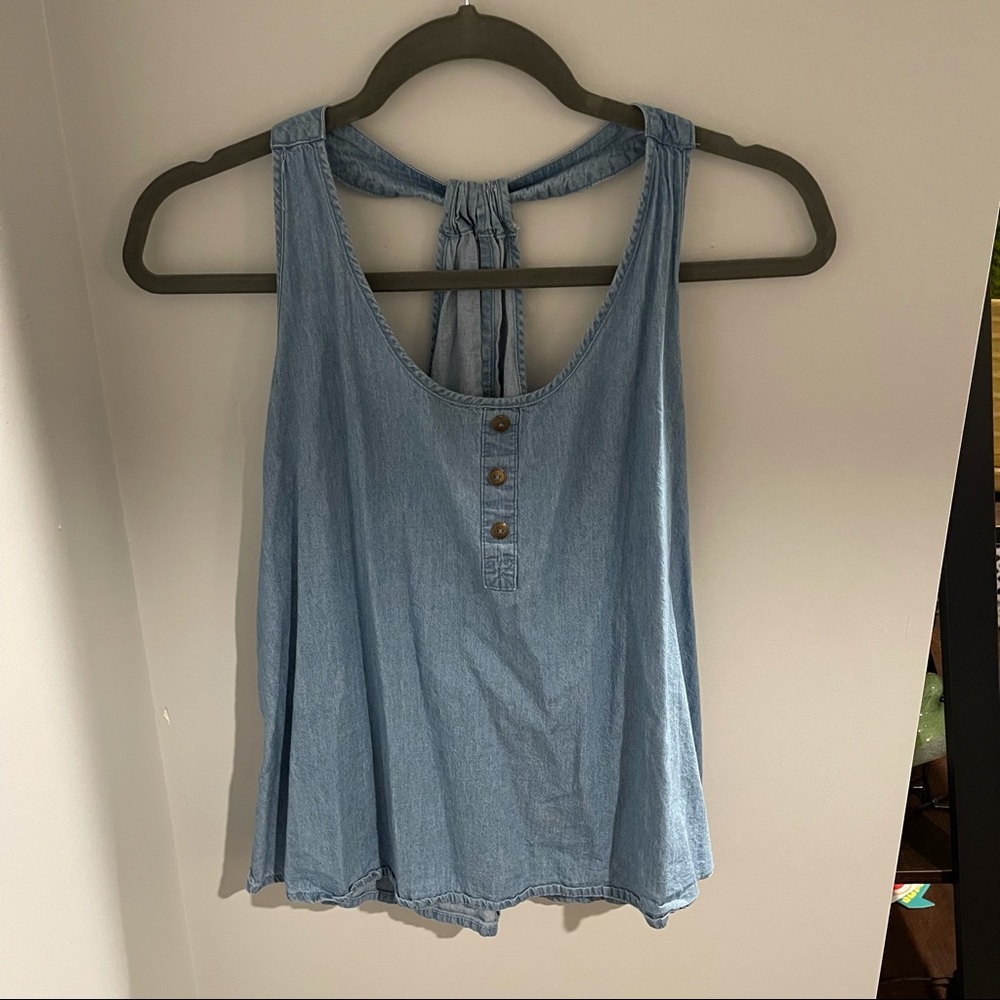 Denim tank
